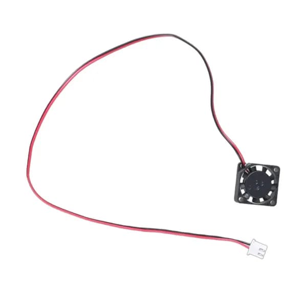 5V 12V Ультратонкий Кулер для Ноутбука 20x20x6мм, - 12V
