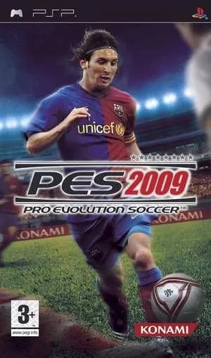 Игра Pro Evolution Soccer 2009 (PES 9) PSP Диск на PS Portable
