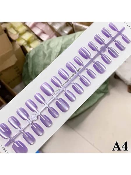 T001(XS/S/M) Кошачий глаз искусственный гвоздь