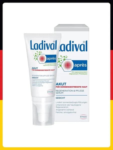 Средство после загара Ladival Acute Soothing Cooling After Sun Serum, 50 мл