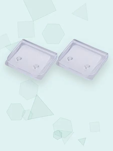 Прозрачные зажимы для шторки душа, 2/4/8 шт., - 2