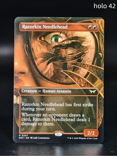 1 карта Magic The Gathering одна штука подарок прозрачные протекторы для карт mtg