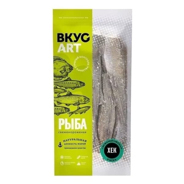 Хек ВкусАрт замороженный без головы 800 г