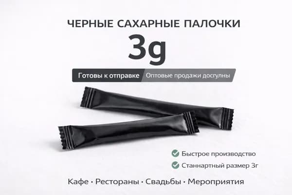 AlazPack Сахар Белый Песок 3.2г. 1000шт.