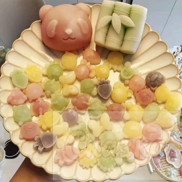 Жевательная резинка Tianmei с жидкой начинкой, фруктовый микс, 25 штук
