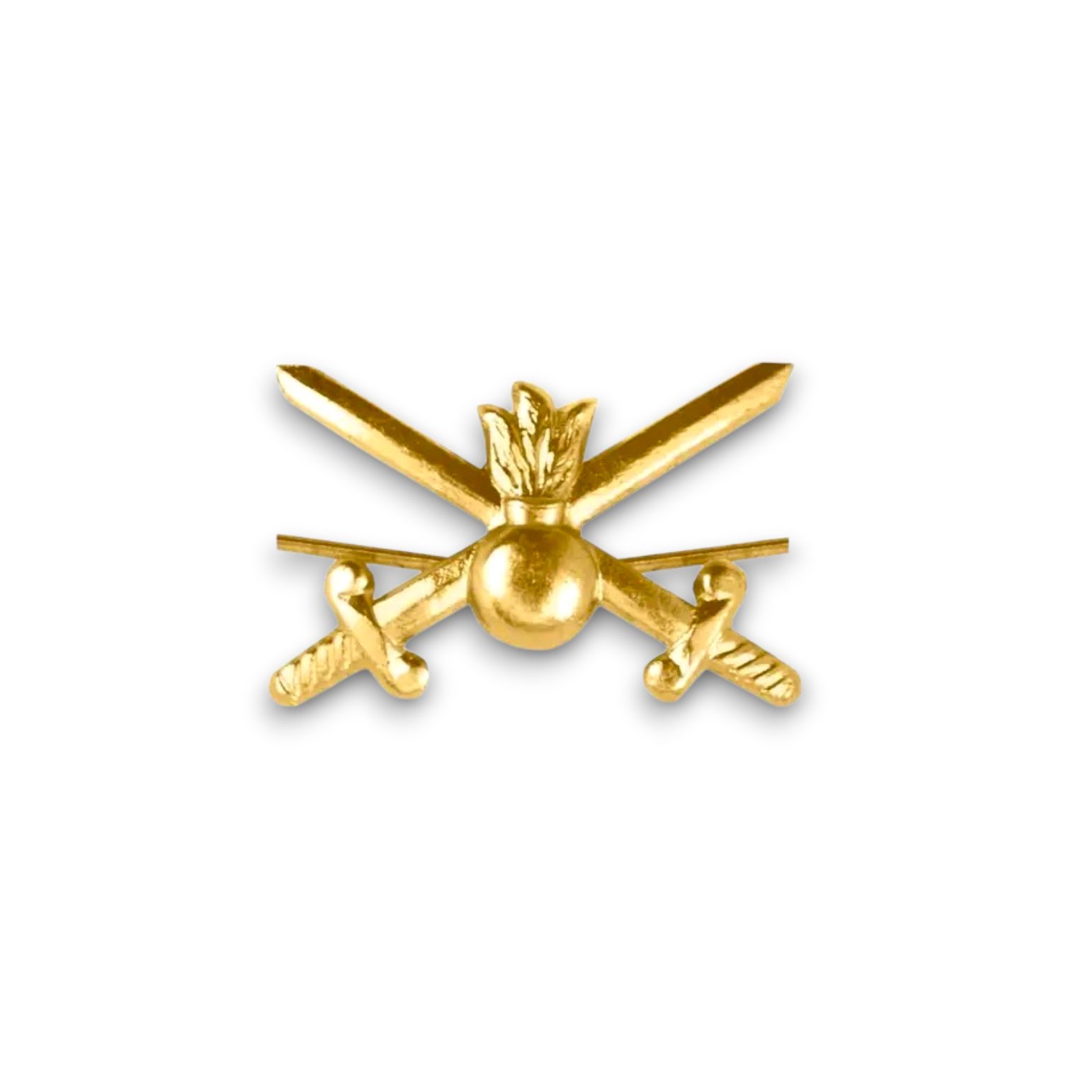 Эмблема ( Знак ) Петличная ( Петлица ) Сухопутных Войск Золотистая (Золотистый / Усики)