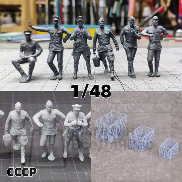 Cor 148 сборная модель солдат