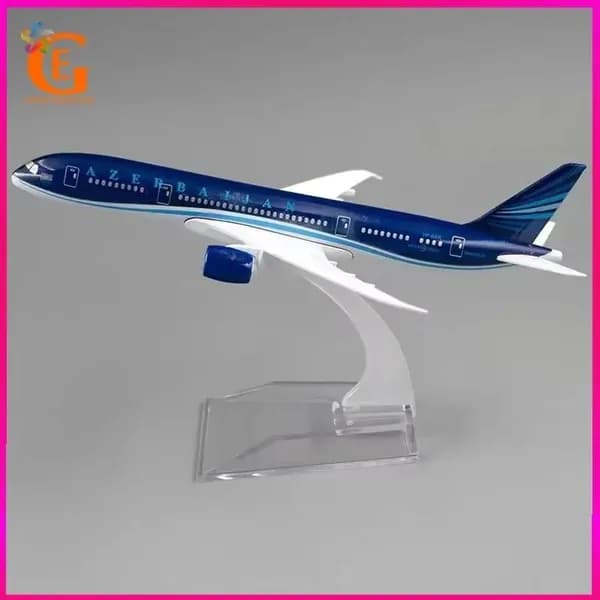 Металлическая Модель Самолета Боинг 787, Азербайджанские Авиалинии B787
