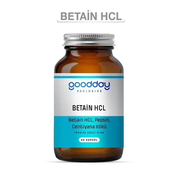 Goodday Гуддей Бетаин HCL Пепсин 60 капсул