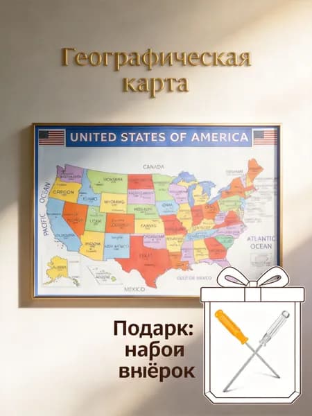 Настенная карта
