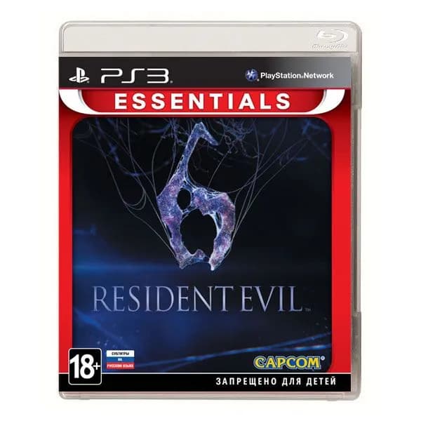 Видеоигра Resident evil 6. Издание на диске. Русский язык на ps3.