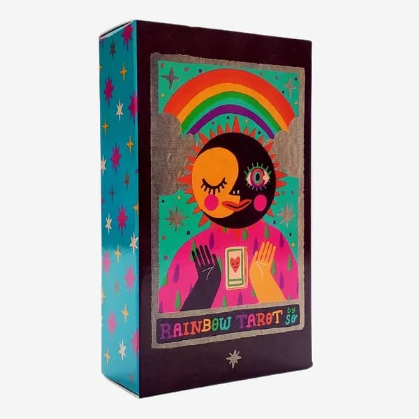 Колода Таро Rainbow Tarot by SO, 78 карт для эзотерики