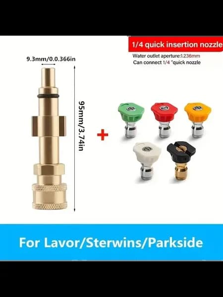 Адаптер 1 4" для аппаратов высокого давления Lavor Sterwins