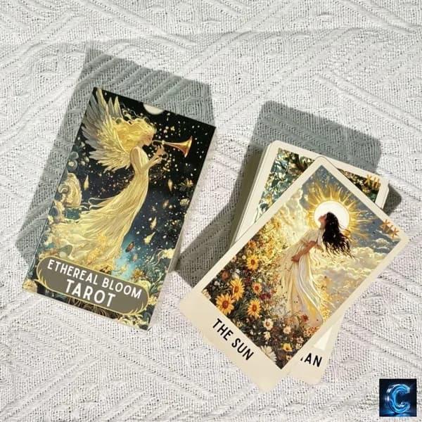 Эфемерное цветение Таро,78 шт. игральных карт с цветочной тематикой/ Ethereal Bloom Tarot
