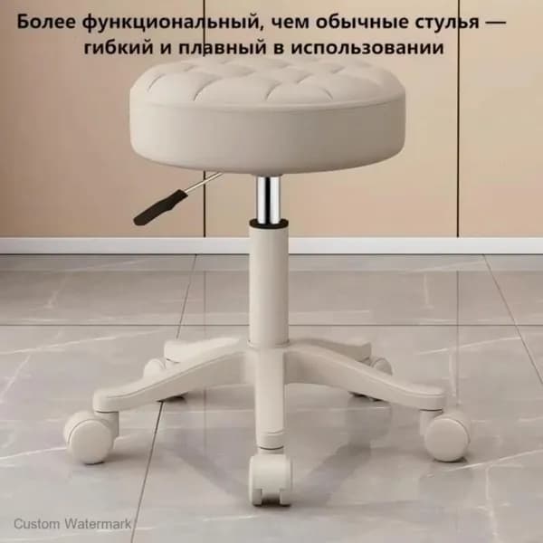 Кресло педикюрное,Сталь,Экокожа
