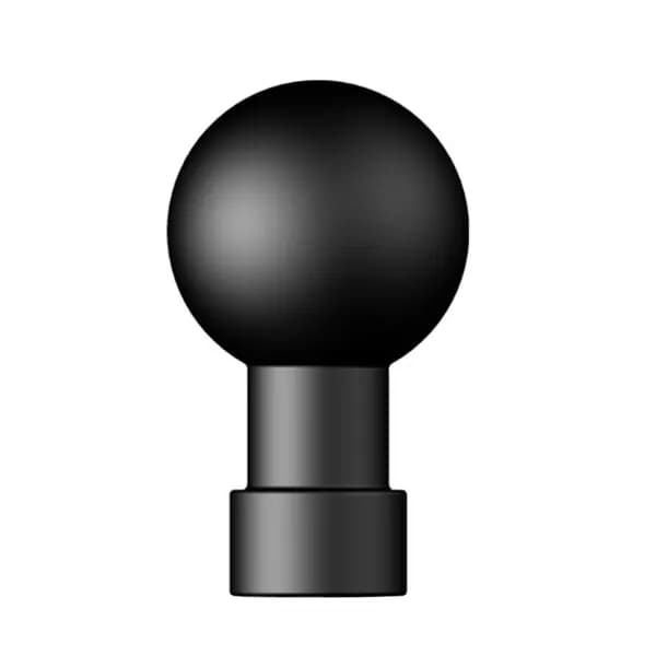 1 шт. Переходник с резьбы 1/4" на шар 17 мм, гайка 1/4