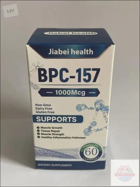 Премиум пептид BPC157 от Jiabei Health, 60 капсул, применяемый для заживления ран, желудка, суставов и связок. mm