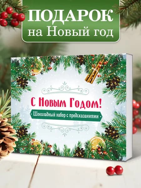 Набор шоколада подарок на Новый год 2026 маме папе коллеге девушке