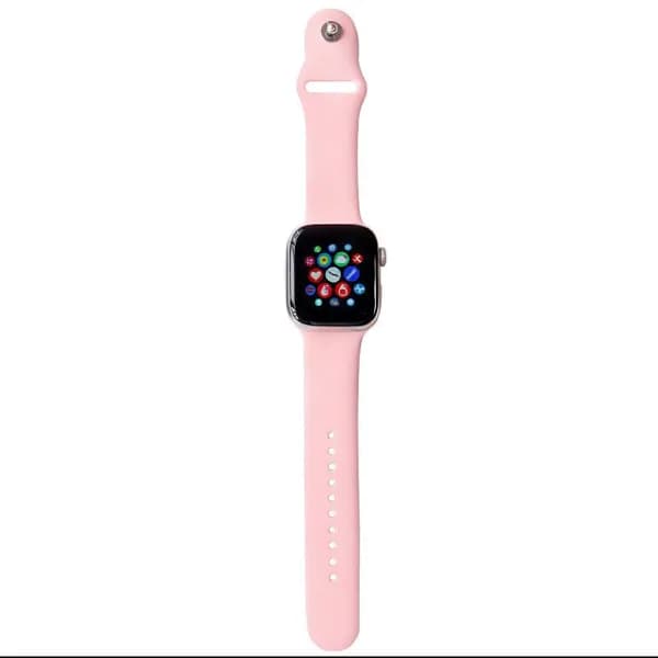 Смарт-часы S12, 44mm, жемчужно-розовый