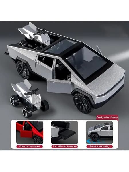 Откидывающийся назад набор коллекционных игрушечных автомобилей из сплава, Винтажные транспортные средства, один большой, один маленький подарок для мальчиков и де...