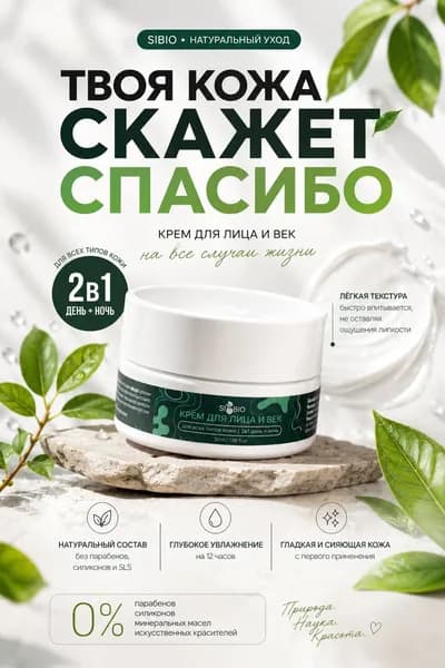 Увлажняющий крем для лица с коллагеном
