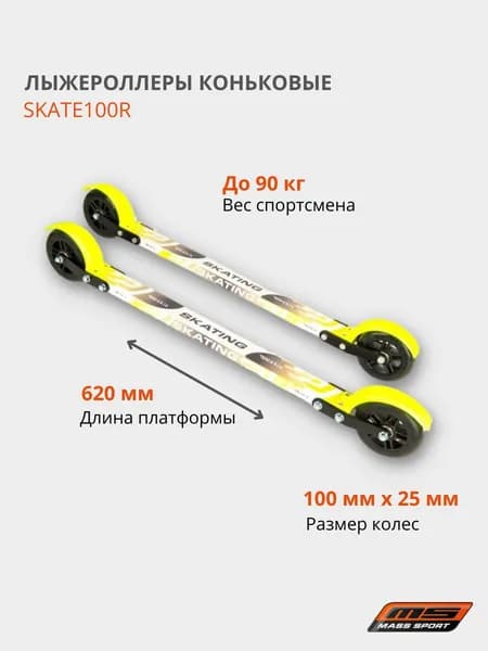 Лыжероллеры коньковые ELVA SKATE 100R
