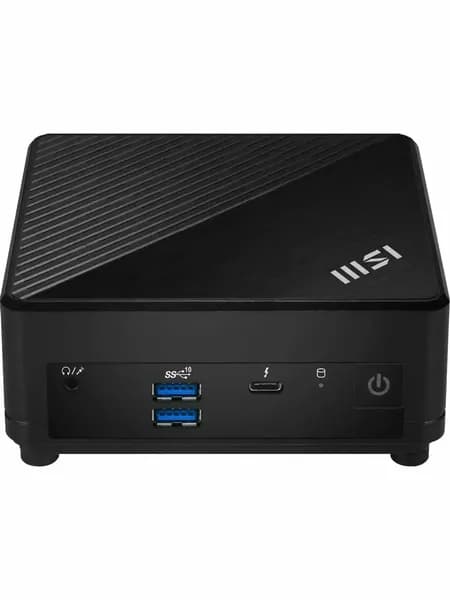 MSI Мини-ПК MSI Cubi 5 1M-640XRU (Intel Core 3 100U, RAM 8 ГБ, SSD 512 ГБ, Intel Graphics, Без ОС), 9S6-B0A821-640, черный