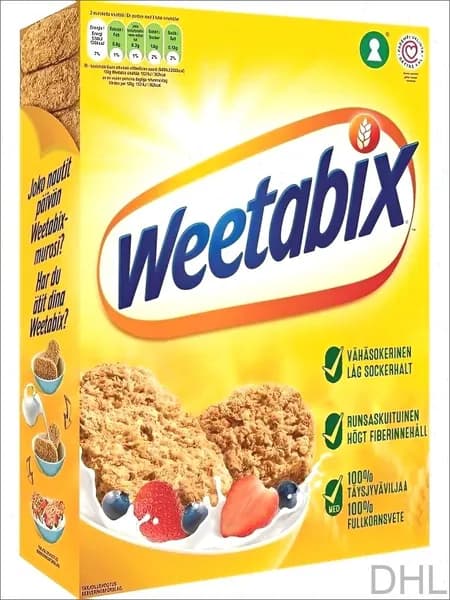 Weetabix Original 450 Grams - Цельнозерновой, богатый витаминами и питательными веществами завтрак