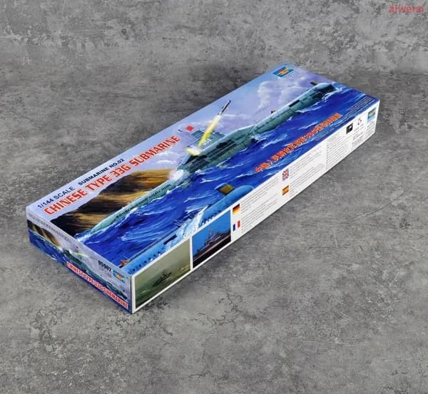 Trumpeter 05902 1/144 Подводные лодки проекта 33G ВМС НОАК сборная модель корабля