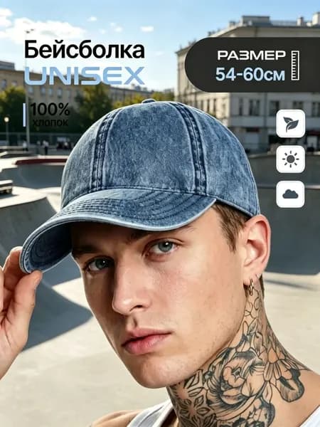 Бейсболка бейсболка мужская летняя