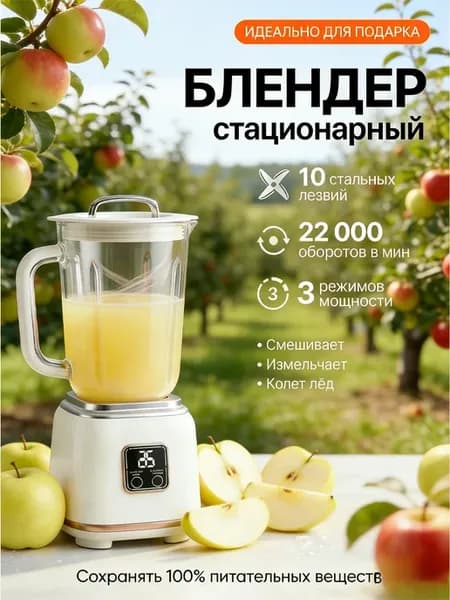 Стационарный блендер мощный для смузи