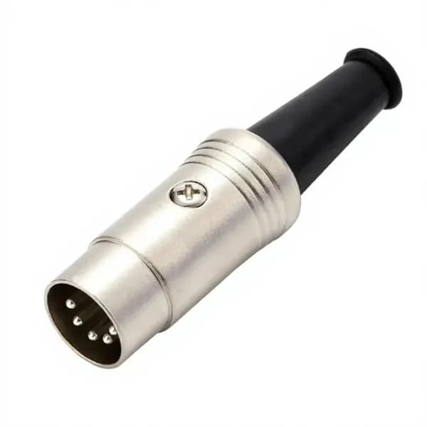 Адаптер MIDI для электронного пианино, разъем DIN 5 контактов для сборки сигнального кабеля, студийного и сценического оборудования