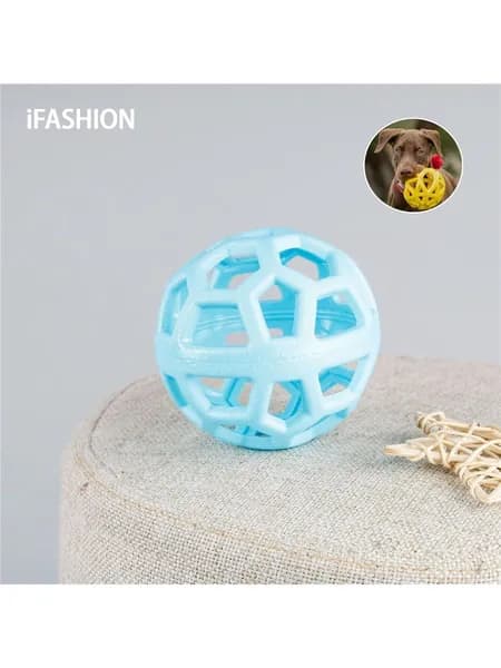 iFASHION Сетчатый резиновый мяч для средних и крупных собак и щенков / диаметр 9 см / игрушка для животных