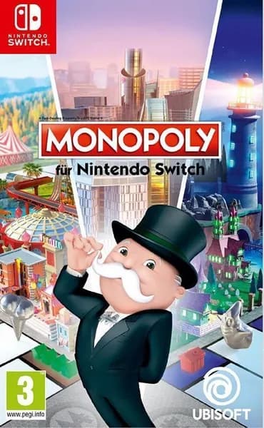 Игра Monopoly (Монополия) Switch Русская Версия Картридж на Nintendo Switch