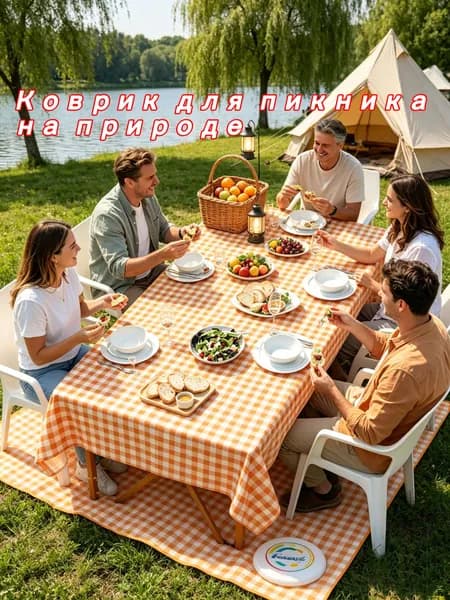Коврик для пикника на природе