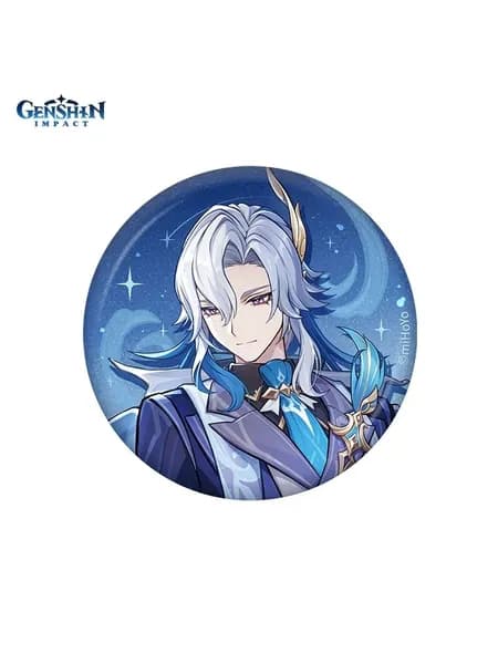 Значок Genshin Impact Невиллет 6942630813787