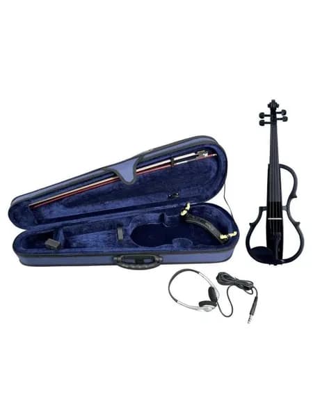 Электронная скрипка Gewa E-Violine Black 4/4 (комплект)