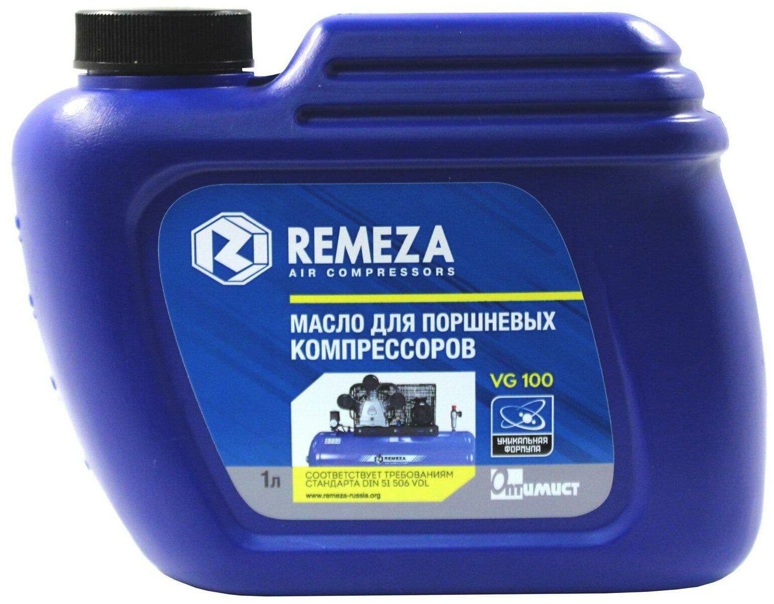 Масло компрессорное REMEZA VG 100, 1 л