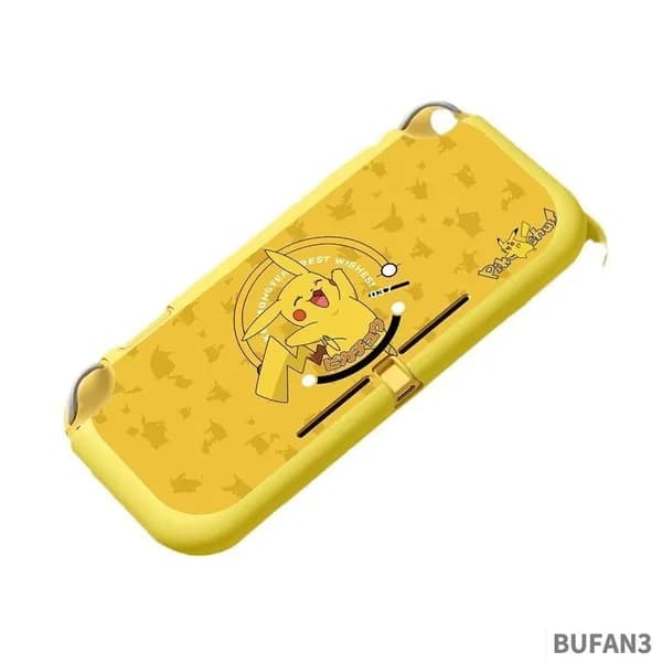 Силиконовый чехол Пикачу для консоли Switch Lite, мягкий защитный корпус с рельефным узором