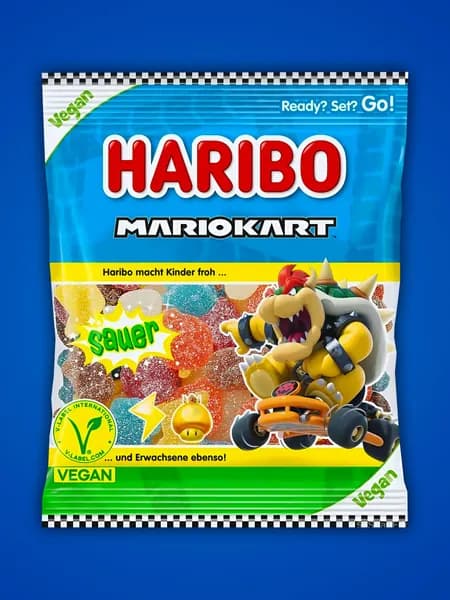 Мармелад HARIBO Марио Карт Кислые (Mario Kart Sauer) 160г Германия