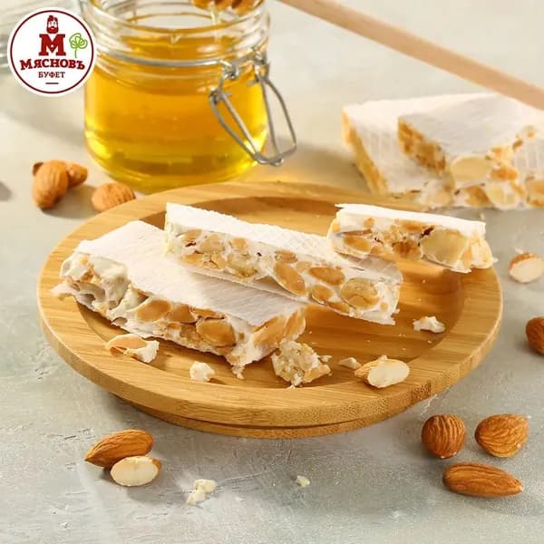 туррон САН АНДРЕС миндальный 150г Испания "turron duro" (твердый туррон)