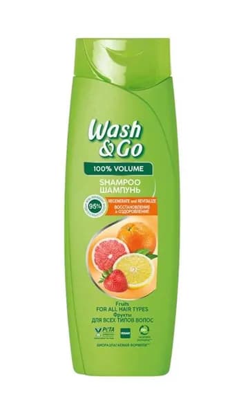 Wash&Go Шампунь для волос, 180 мл