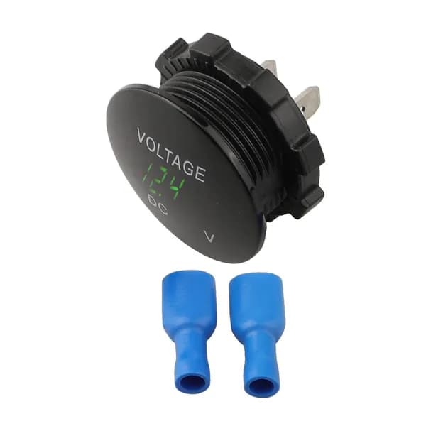 1ШТ DC 12V 24V Автомобильный Сменный Вольтметр Цифровой Светодиодный Вольтметр
