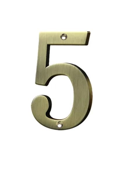 металлов 5 Номер на дверь