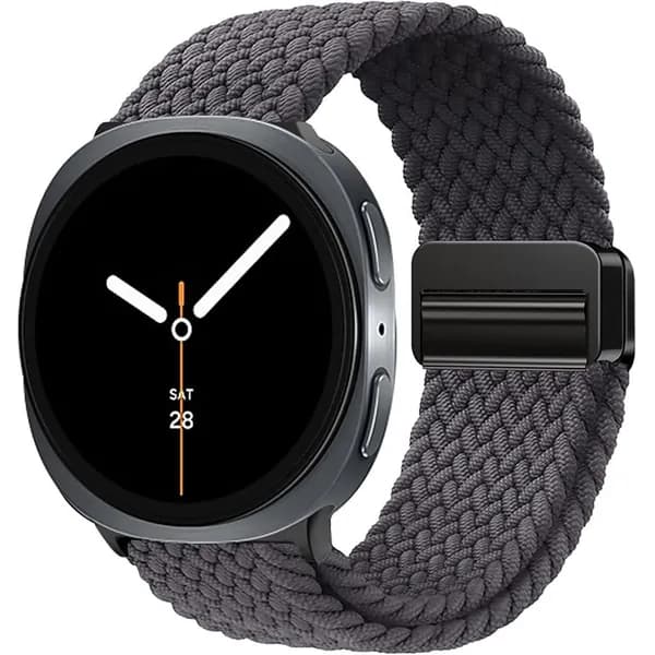 Нейлоновый спортивный ремешок для Samsung Watch 8 40 мм 44 мм, Дышащий тканый ремешок для Samsung Watch 8 Classic 46 мм, Высокоэластичный