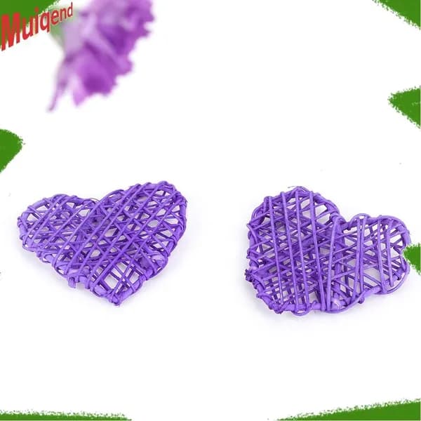 Сердце из ротанга