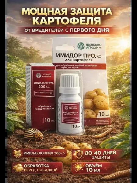 Средство для защиты картофеля от вредителей 10 мл