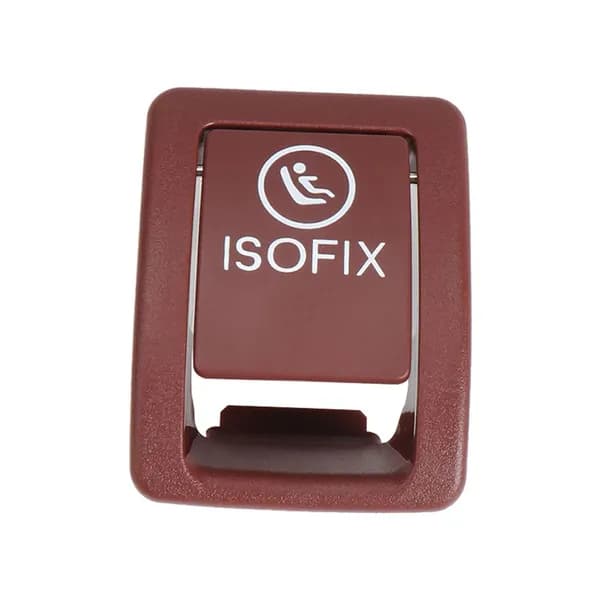 крышка ISOFIX для детского кресла, красного цвета, 63x48x40 мм, для заднего сиденья