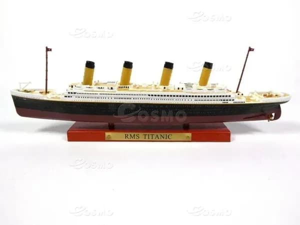 судна Модель Atlas 1:1250 R.M.S TITANIC Коллекционная литая лодка круизного лайнера Игрушки
