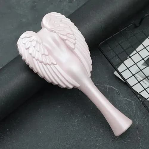 Расческа Для Волос Angel Wings, Уникальная Форма И Практичное Назначение Которой Привлекли Большое Внимание.